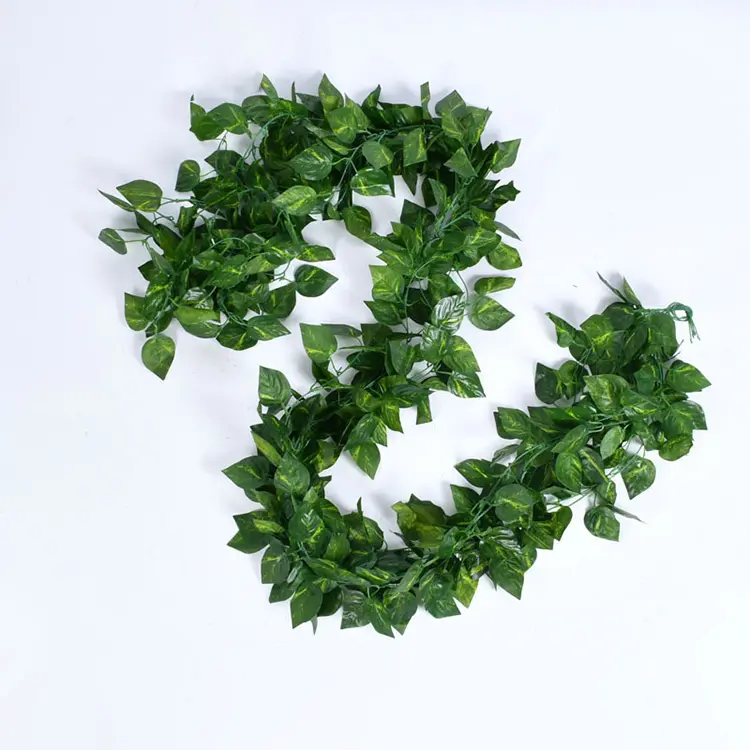 Artificial Grass Backdrop - Fake Vines Fake Ivy Leaves Artificial Ivy for Wall Decor – Deyuan detail pictures