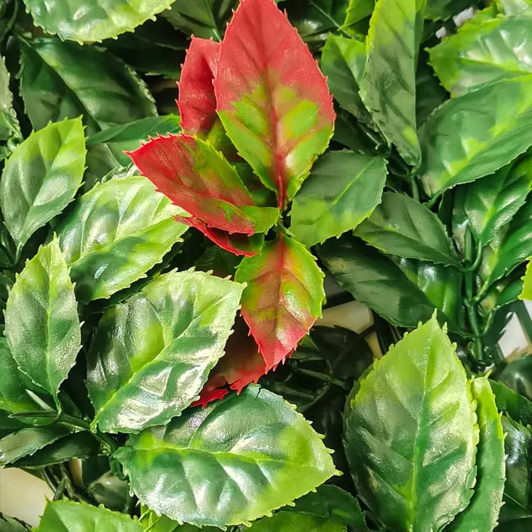 Artificial Grass - 20x 20 Artificial Boxwood Panels Topiary Hedge Plant, Privacy Hedge Screen Sun Protected Suitable for Outdoor, Indoor, Garden, Fence, Backyard and Decor – Deyuan detail pictures