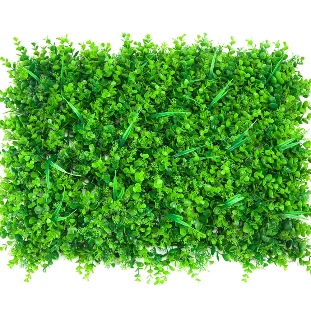 Artificial Grass Wall Panels Plastic Greenery Plant Wall Grass Artificial Grass Wall Backdrop For Home Restaurant Indoor Decor Featured Image