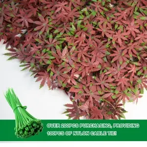 Artificial Hedge Plant, Greenery Panels Suitable for Both Outdoor or Indoor use, Garden, Backyard andor Home Decorations