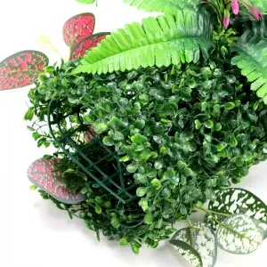 Artificial green plant artificial walls custom and green flower wall artificial wall plant panel