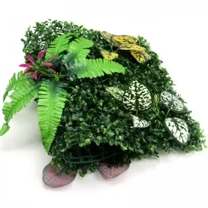 Artificial green plant artificial walls custom and green flower wall artificial wall plant panel
