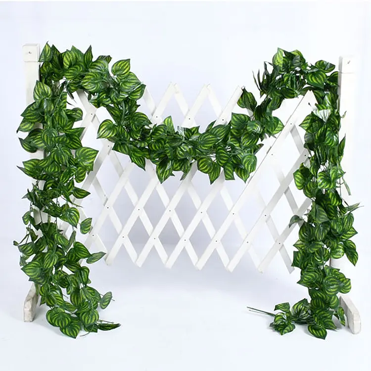 Artificial Grass Backdrop - Fake Vines Fake Ivy Leaves Artificial Ivy for Wall Decor – Deyuan detail pictures