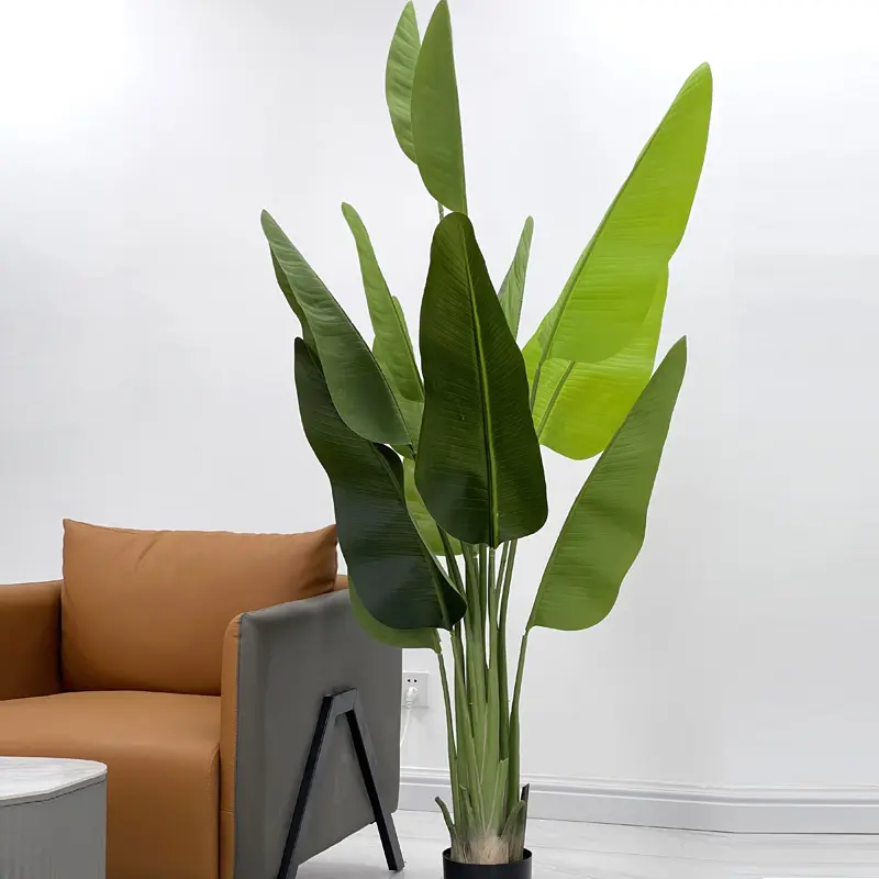 Bird of Paradise Plant Traveller Palm plastic trees 160CM artificial traveler banana Ravenala madagascariensis tree Featured Image