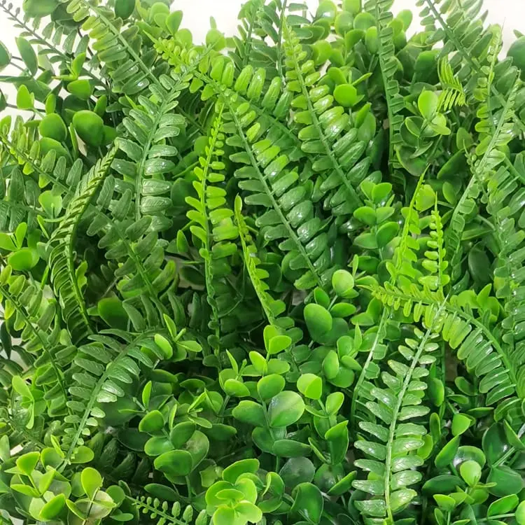 2022 China New Design Colored Artificial Turf - Artificial Mat Panel Wall Hedge Decor Fake Fence – Deyuan detail pictures