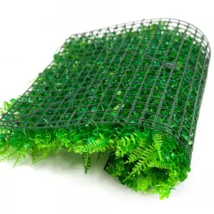 Care Free Artificial Hedge Boxwood Panels Green Plant Vertical Garden Wall For Indoor Outdoor Decoration