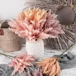 Artificial Astilbe Chinensis Flores Bouquet Artificial Flowers For Decoration Wedding Artificial Featured Image
