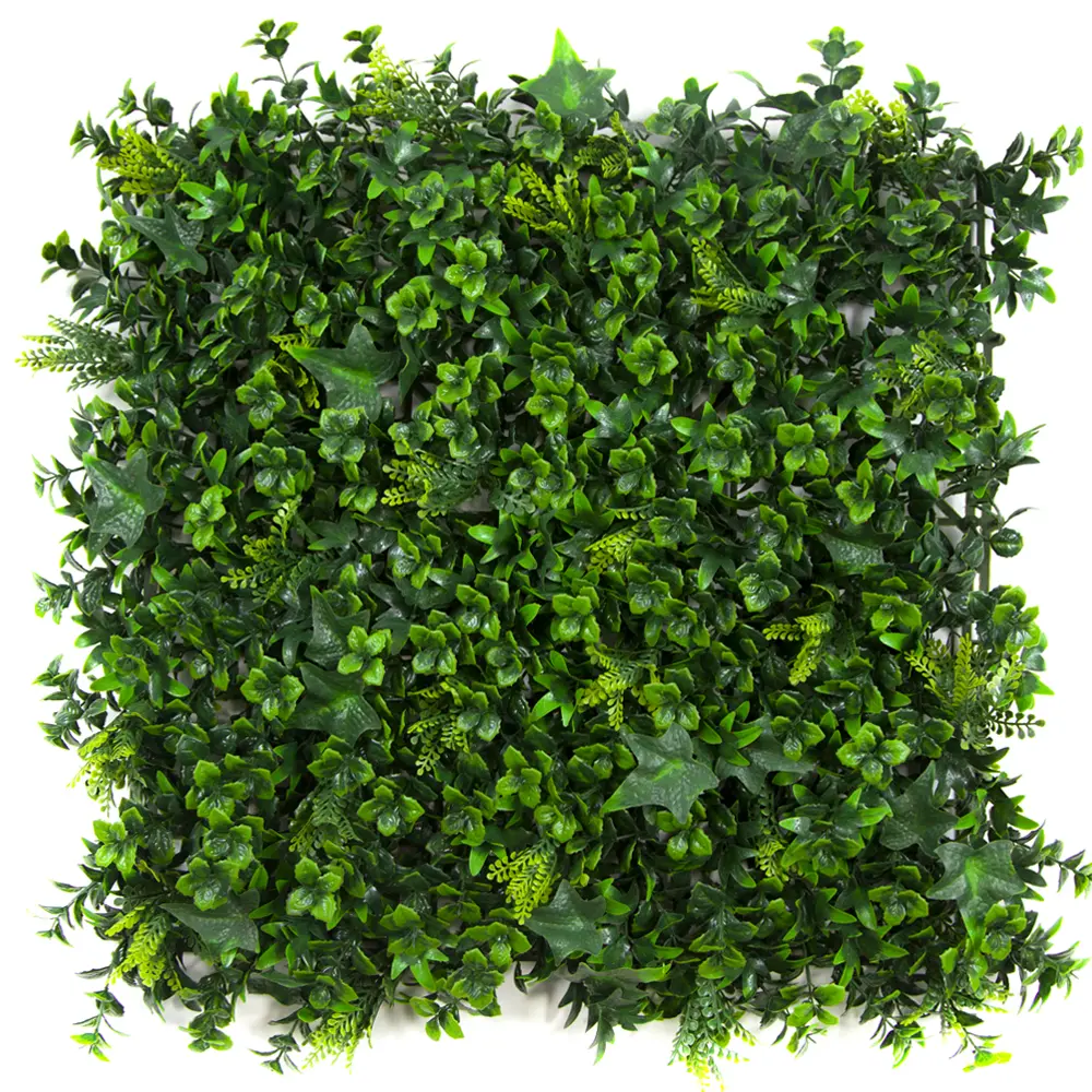 Outdoor Indoor Decoration Grass Wall Decorative Artificial Hedge Fence Landscape Artificial Plants Wall Vertical Green Wall Featured Image