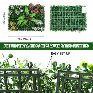 Artificial green plant artificial walls custom and green flower wall artificial wall plant panel